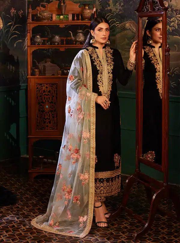 Zainab Chottani | Luxury Velvet Collection 23 | Andleep - Aqsa Fabrics