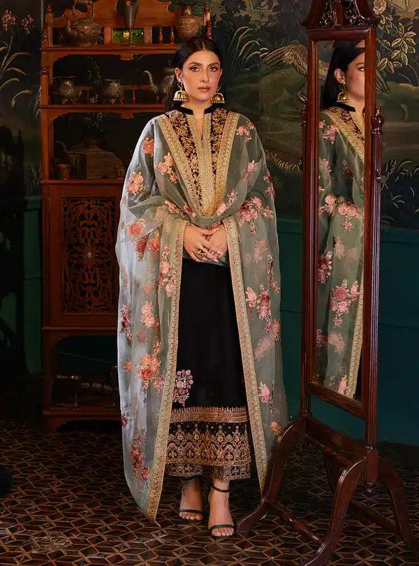 Zainab Chottani | Luxury Velvet Collection 23 | Andleep - Aqsa Fabrics