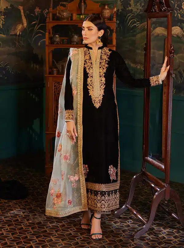 Zainab Chottani | Luxury Velvet Collection 23 | Andleep - Aqsa Fabrics