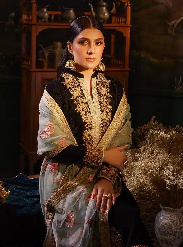 Zainab Chottani | Luxury Velvet Collection 23 | Andleep - Aqsa Fabrics