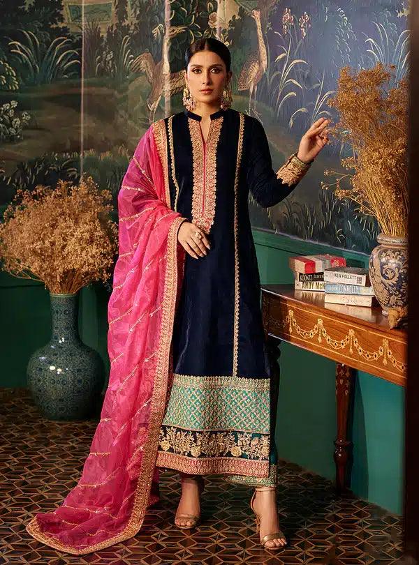 Zainab Chottani | Luxury Velvet Collection 23 | Amira - Aqsa Fabrics