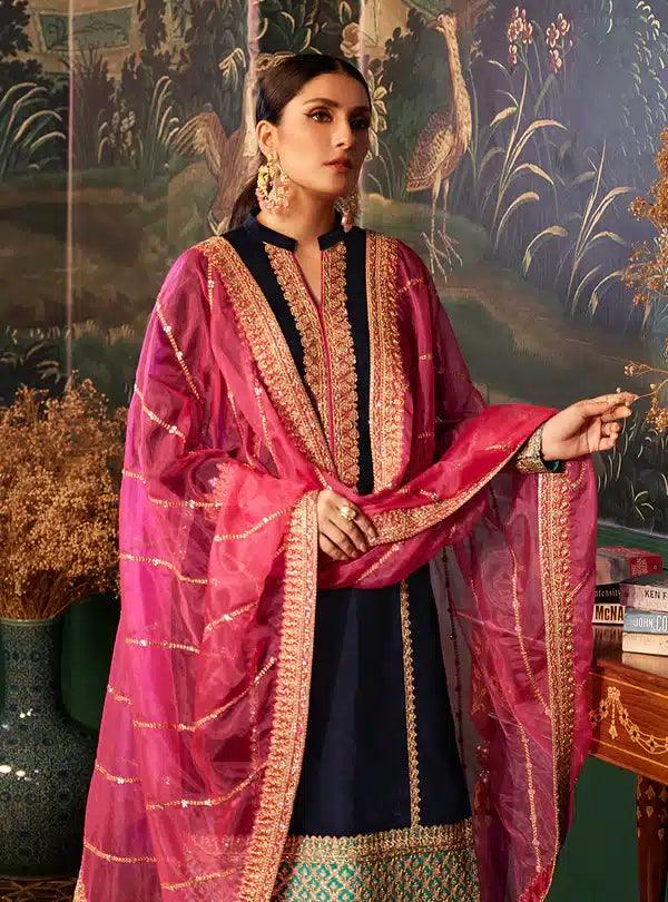 Zainab Chottani | Luxury Velvet Collection 23 | Amira - Aqsa Fabrics
