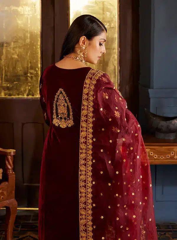 Zainab Chottani | Luxury Velvet Collection 23 | Ziba - Aqsa Fabrics