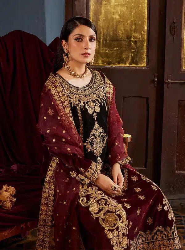 Zainab Chottani | Luxury Velvet Collection 23 | Ziba - Aqsa Fabrics