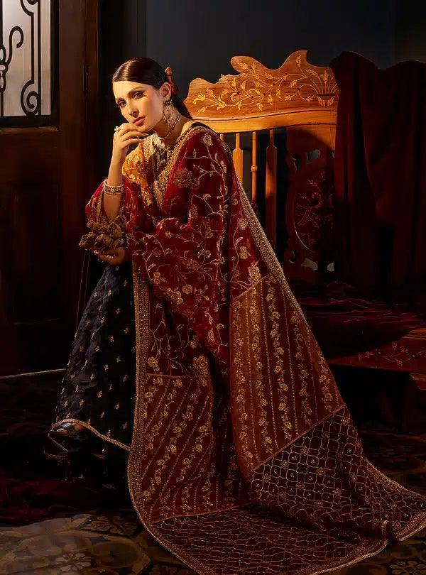 Zainab Chottani | Luxury Velvet Collection 23 | Mehr Mah - Aqsa Fabrics
