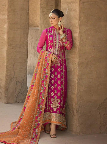 Zainab Chottani | Wedding Festive 23 | Husn Eara - Aqsa Fabrics