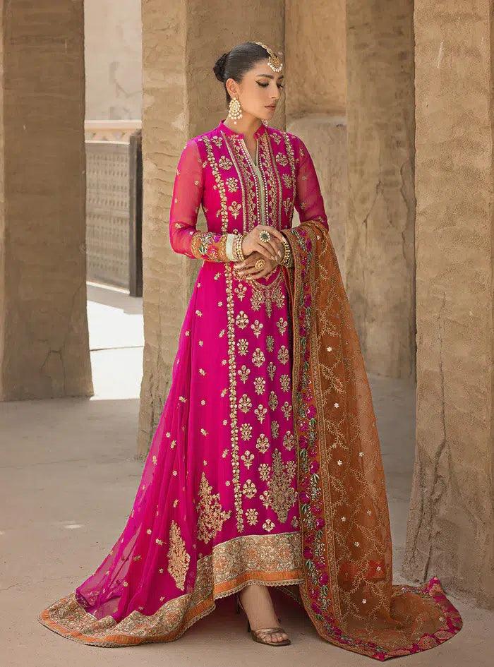 Zainab Chottani | Wedding Festive 23 | Husn Eara - Aqsa Fabrics