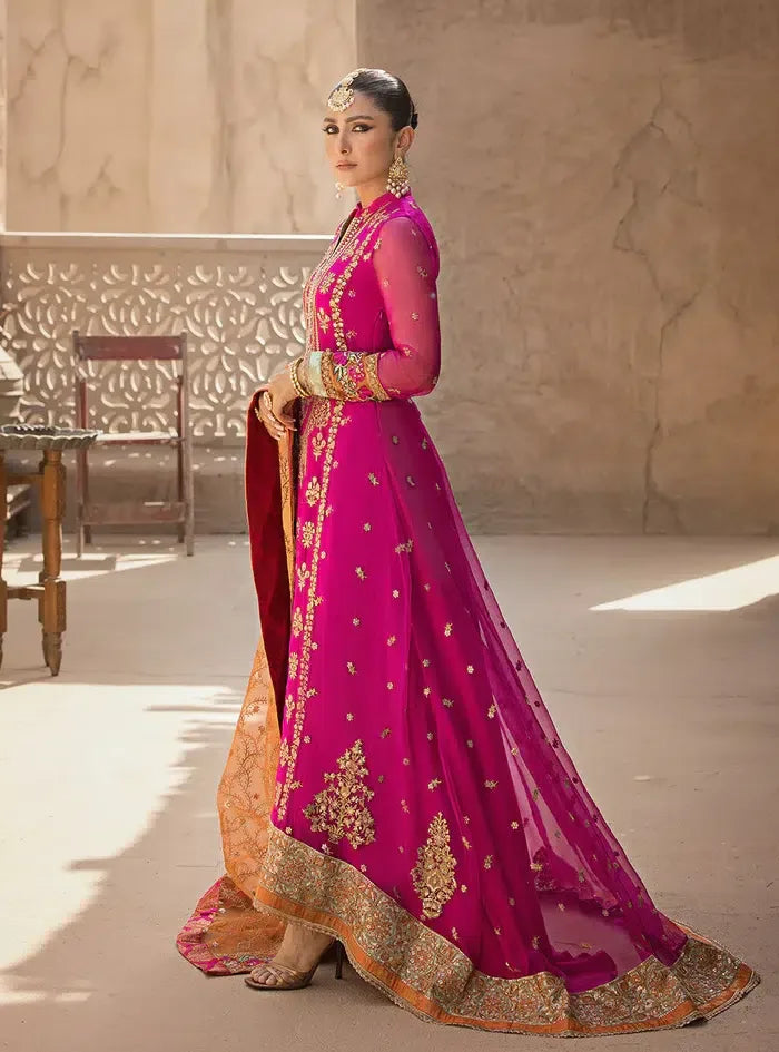 Zainab Chottani | Wedding Festive 23 | Husn Eara - Aqsa Fabrics