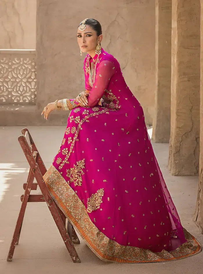 Zainab Chottani | Wedding Festive 23 | Husn Eara - Aqsa Fabrics