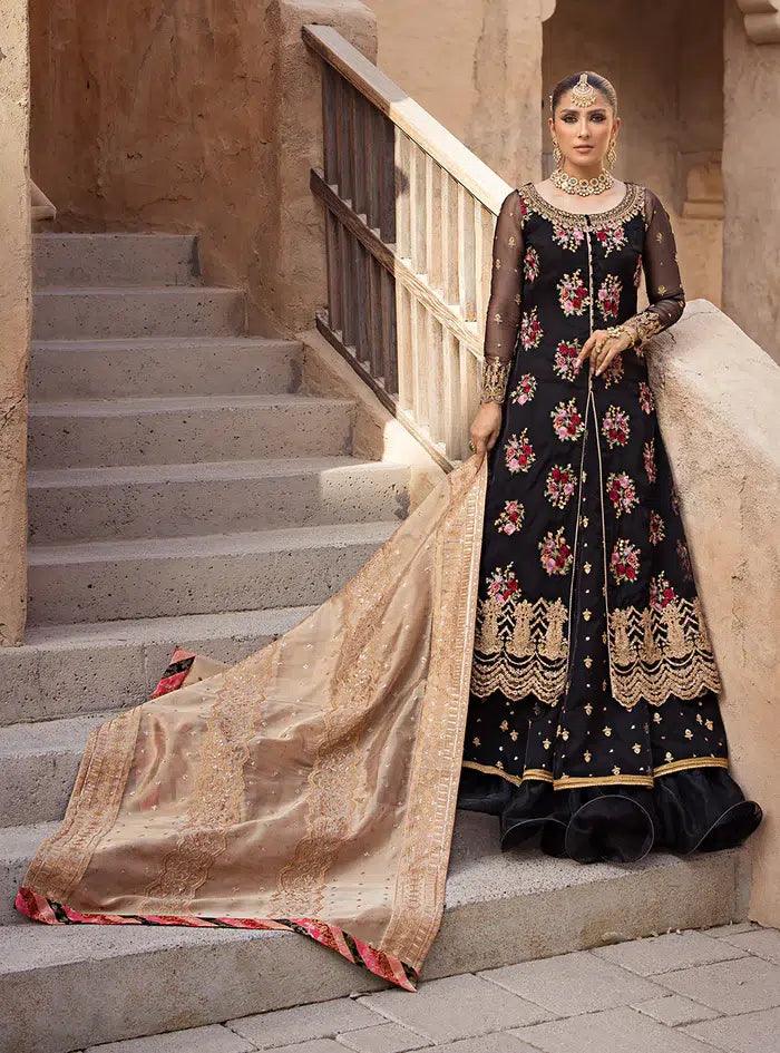 Zainab Chottani | Wedding Festive 23 | Dilbahar - Aqsa Fabrics