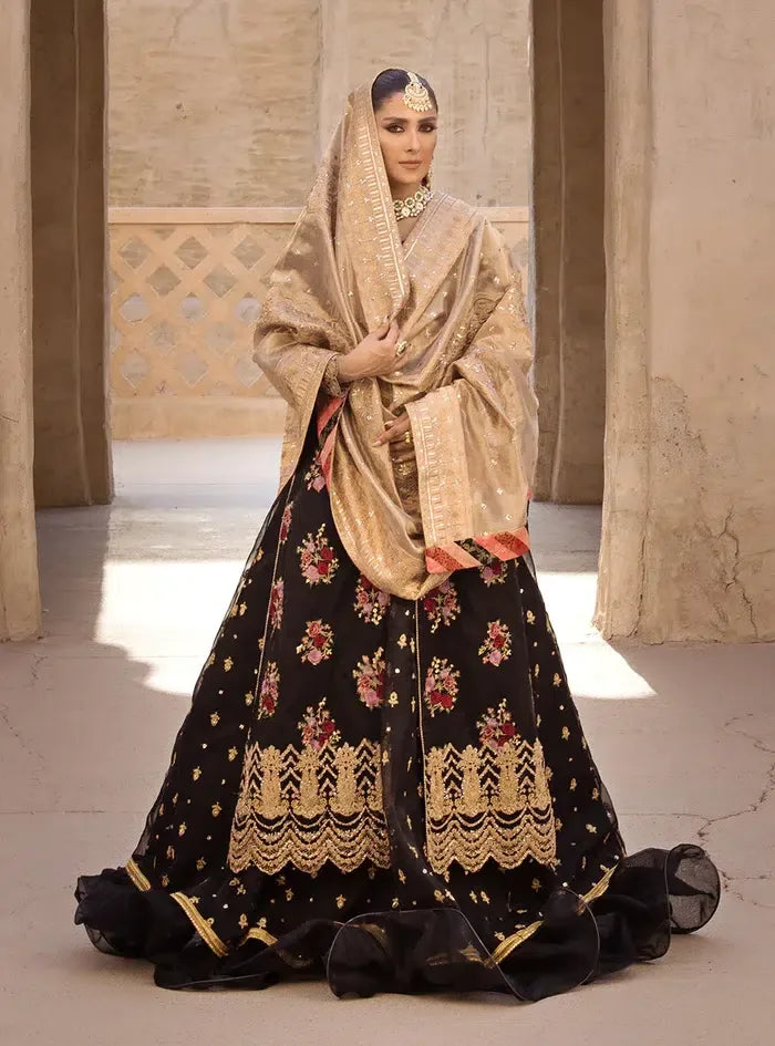 Zainab Chottani | Wedding Festive 23 | Dilbahar - Aqsa Fabrics