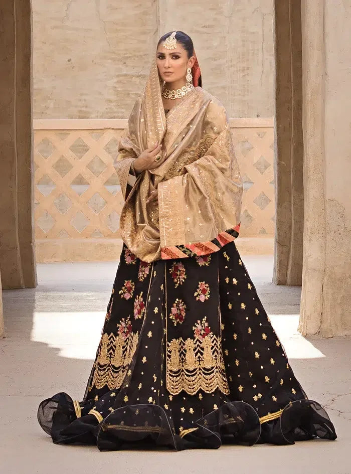 Zainab Chottani | Wedding Festive 23 | Dilbahar - Aqsa Fabrics