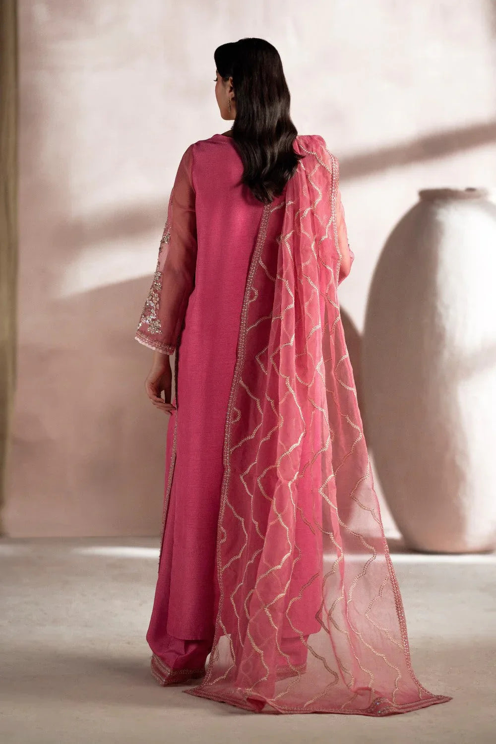 Maryum N Maria | Luna Formals | ZARI - Aqsa Fabrics