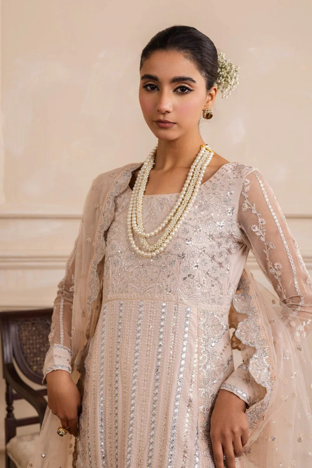 Maryum N Maria | Izara Formals | ZAYNA - MW40037 - Aqsa Fabrics