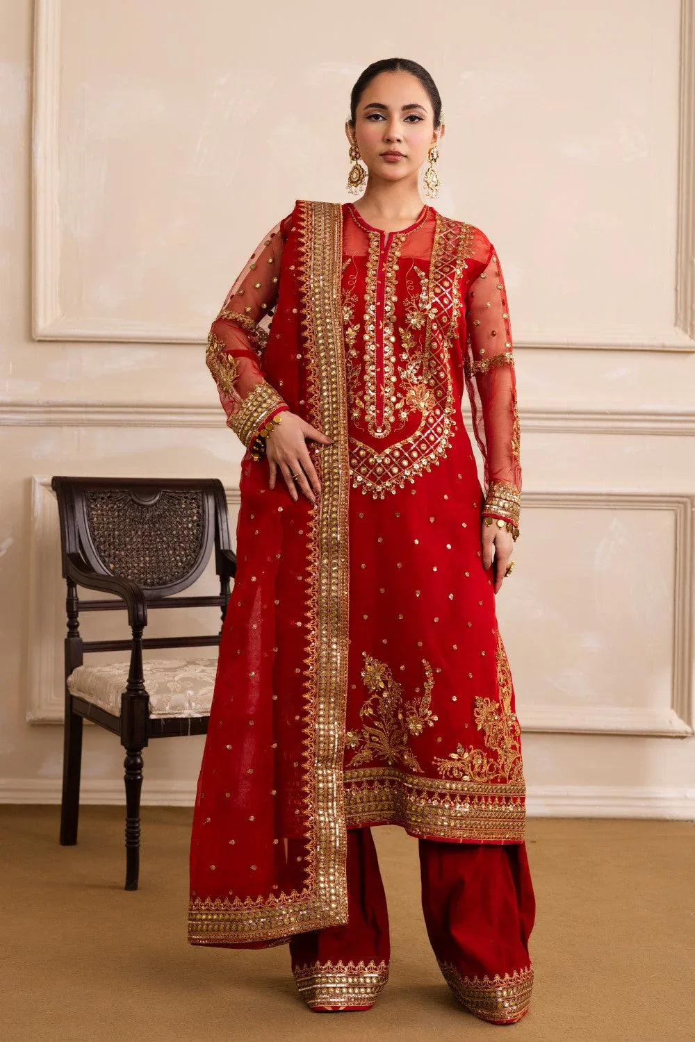 Maryum N Maria | Izara Formals | ZINA - MW40030 - Aqsa Fabrics